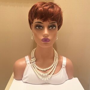 Pearl Statement Necklace Set
